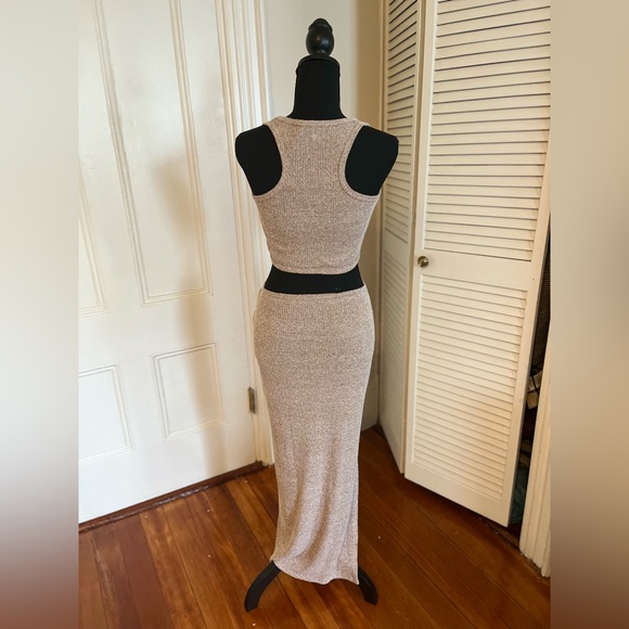 12th tribe cut out maxi dress - Picture 2 of 3